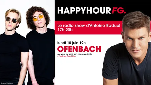 Le duo Ofenbach, invité d'Antoine Baduel ce lundi soir !
