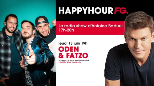 Le trio Oden & Fatzo invité d'Antoine Baduel ce soir !