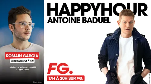 Romain Garcia invité de l'Happy Hour FG
