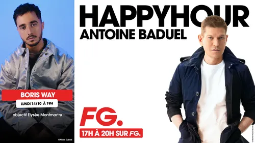 Boris Way invité d'Antoine Baduel ce soir !