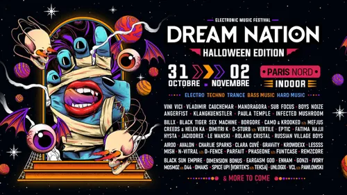 DREAM NATION HALLOWEEN EDITION : Annonce de la programmation...