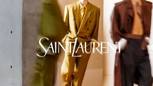 FG CHIC : La Maîtrise Chromatique d'Anthony Vaccarello chez Saint...