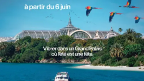 Des afters sous la verrière du Grand Palais à Paris !