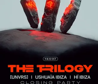 La Trilogía, la loca Closing Party Ushuaïa Ibiza, Hï Ibiza y [UNVRS]