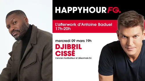 Djibril Cissé invité de l'Happy Hour ! 