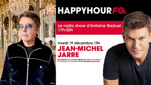 Jean Michel Jarre invité de l'Happy Hour FG ce soir !