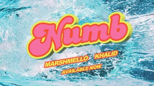 Avec le très feel good Numb, Marshmello et Khalid tiennent l'un des...