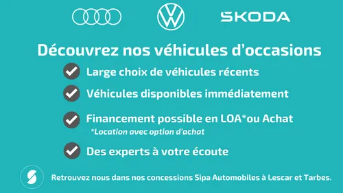Découvrez les vehicules d'occasions dans les concessions Sipa...