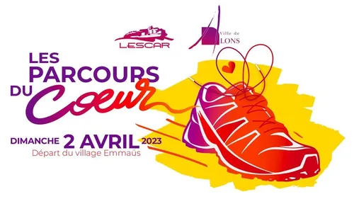 LESCAR/LONS : Parcours du coeur