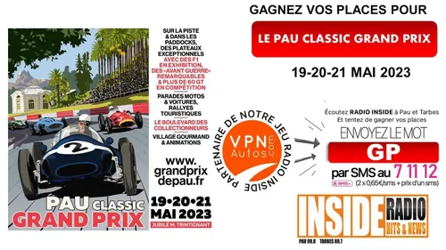 Tentez de gagner vos entrées pour le Classic Grand Prix de Pau ! 
