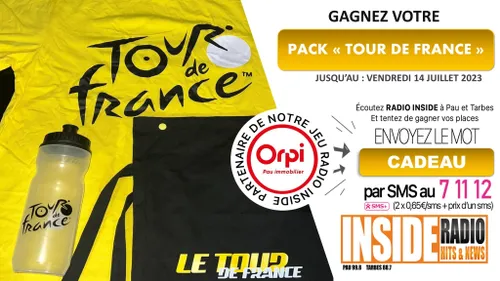 Gagnez le pack Tour de France ! 