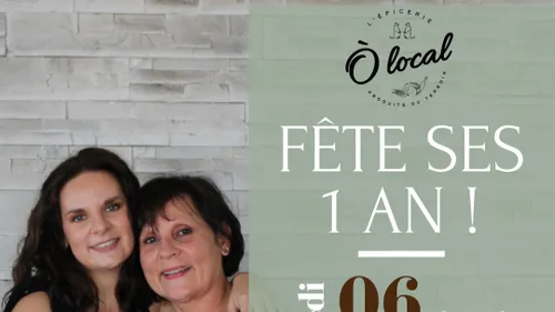 LESCAR : Venez fêter les 1 an de Ò Local avec Laurie et Domi...