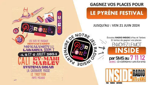 Gagnez vos invitations pour le Pyrène Festival  !