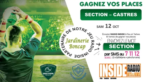 Liste des gagnant(e)s : SLes invitations à gagner pour Section VS...