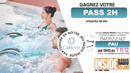 Liste des gagnant(e)s : Pass de 2h à Calicéo à gagner sur Inside  ! 