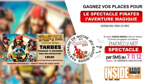 Liste des gagnant(es) : Les invitations à gagner le le spectacle...