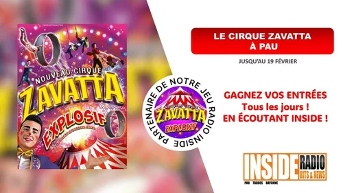 Liste des premiers gagnants : Cirque Zavatta à Pau !