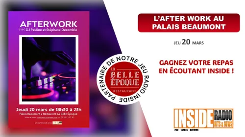 Liste des gagnan(e)s : Aftwerwork au Palais Beaumont à Pau !