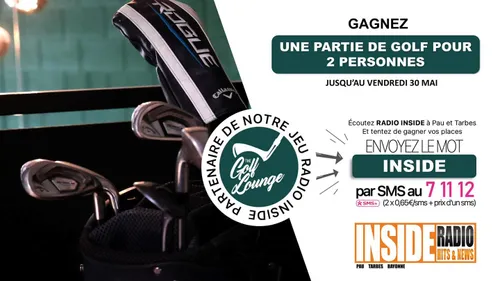 Liste des gagnant(e)s : Une partie de golf pour 2 personnes avec...