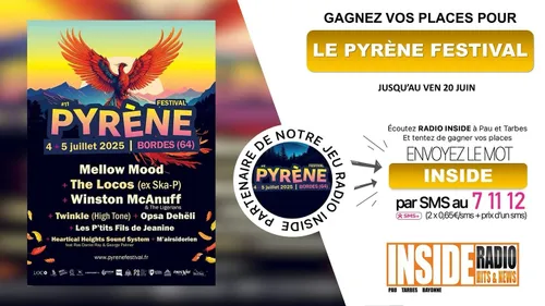 Gagnez vos invitations pour Le Pyrène Festival 2025 !