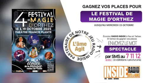 Liste des gagnant(e)s : Festival de magie d'Orthez