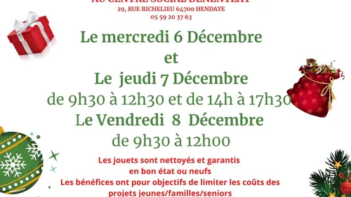 HENDAYE : Bourse aux jouets