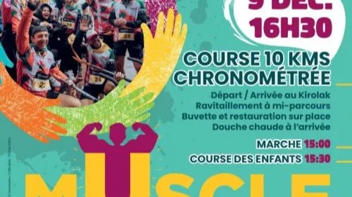 BIDART : Course « Muscle Ton Téléthon "