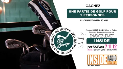Gagnez une partie de golf pour 2 personnes !