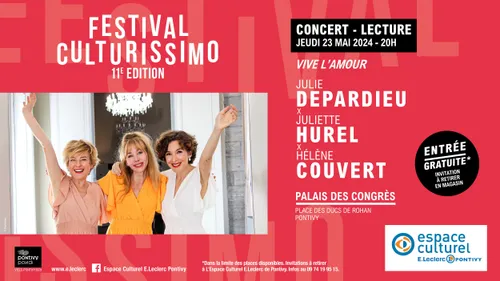 "Vive l'amour" Julie Depardieu se produira au palais des congrès de...