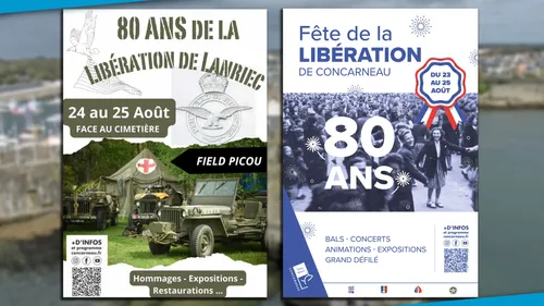 Concarneau fêtera les 80 ans de sa libération du 23 au 25 août