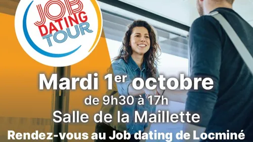 Un job dating à Locminé le 1er octobre