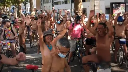 Rennes: des cyclistes tout nus ce dimanche!