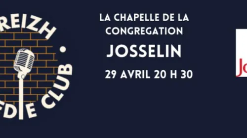 Josselin: spectacle d'humour, ce vendredi à la Chapelle de la...