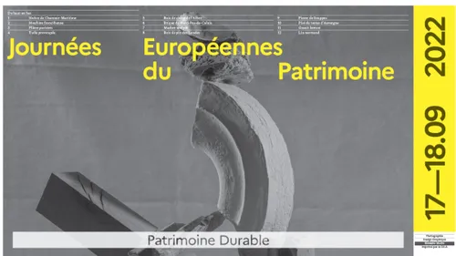 39EME EDITION DES JOURNES EUROPEENES DU PATRIMOINE : LE PROGRAMME...