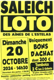 Loto des aînés de L'estelas