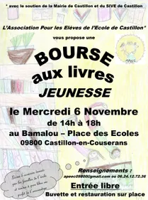 Bourse aux livres jeunesse à CASTILLON