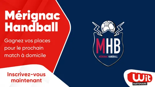 Mérignac Handball : gagnez vos places pour le prochain match à domicile