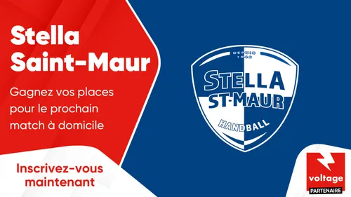 Stella Saint-Maur Handball : gagnez vos places pour le prochain...