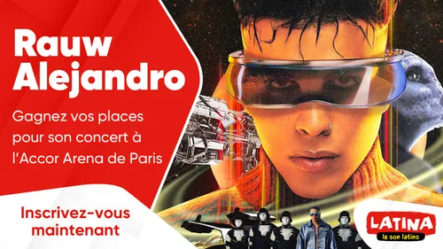 Rauw Alejandro : gagnez vos places pour son concert à Paris