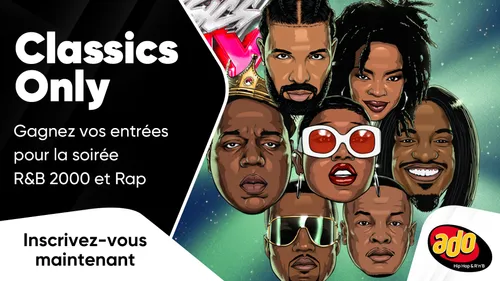 Classics Only : gagnez vos entrées pour la soirée R&B 2000 et Rap