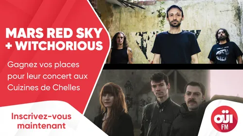 Mars Red Sky + Witchorious : gagnez vos places pour leur concert...