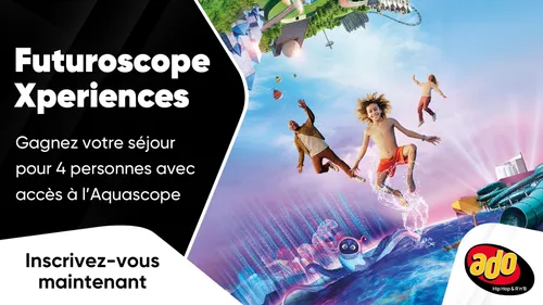 Futuroscope Xperiences : gagnez votre séjour pour 4 personnes avec...