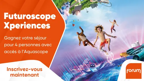 Futuroscope Xperiences : gagnez votre séjour pour 4 personnes avec...
