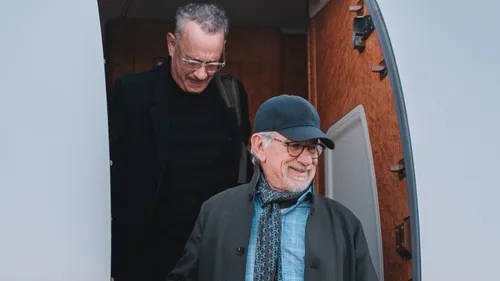 Steven Spielberg et Tom Hanks présents aux commémorations du...