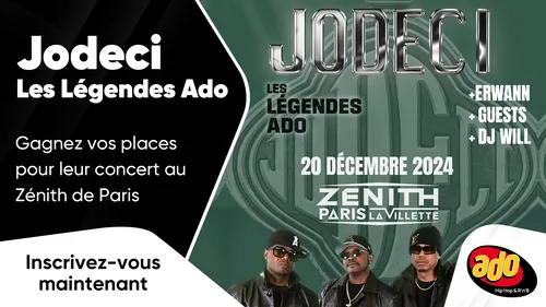 Jodeci - Les Légendes Ado : gagnez vos places pour leur concert au...