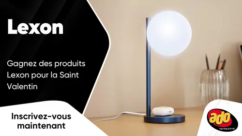 Lexon : gagnez des produits Lexon pour la Saint-Valentin