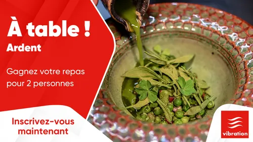 À Table : gagnez votre repas pour deux personnes au restaurant...