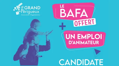 Le Grand Périgueux propose 20 formations BAFA gratuites !