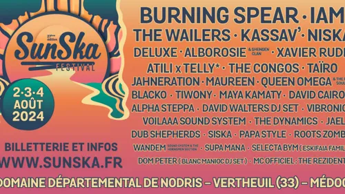 IAM, Kassav’, Niska, The Wailers, Maureen… Le SunSka Festival,...