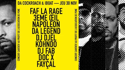 Faf La Rage, 3ème Oeil, DJ Djel… Sur l’IBOAT à Bordeaux, une soirée...